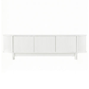 TV Unit 160cm | Entertainment Unit | Storage Cabinet | White