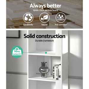 Bookshelf | 5 Tiers | LINA White