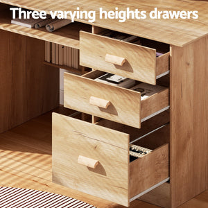 Computer Desk | Office Study Desks | Table | Shelf Drawer