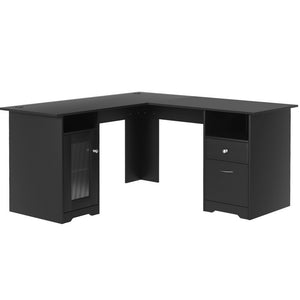 Artiss Computer Desk | L-Shaped | Home Office Study Table | With Storage