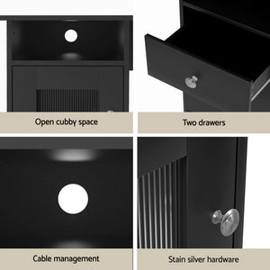 Artiss Computer Desk | L-Shaped | Home Office Study Table | With Storage