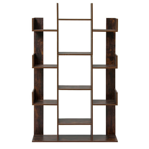 Artiss Tree-Shaped Bookshelf | ROMI | Walnut