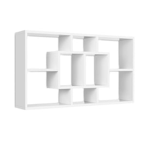 Floating Wall Shelves | Bookshelf | White