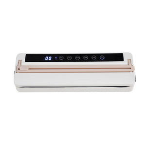 Devanti Food Vacuum Sealer Machine Fresh Storage Auto Seal Slide Cutter 6 Modes White