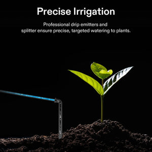FlexFeed Smart Drip Irrigation Kit | 4W Automatic Watering System with Pump & Emitters