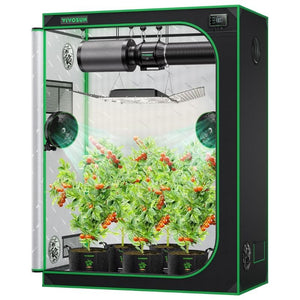 Full LED Grow Light Kit With Wi - Fi Smart Controller | 2 x 5 ft