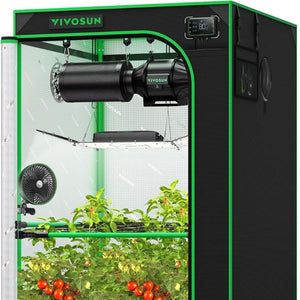 Full LED Grow Light Kit With Wi - Fi Smart Controller | 3 x 3 ft