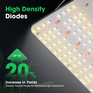 Full Spectrum LED Grow Light Board | 200W | 3 x 3FT Coverage