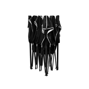 Gazebo Pop Up Marquee | 3x4.5 | Folding Tent | Wedding Gazebos | 500D | Black