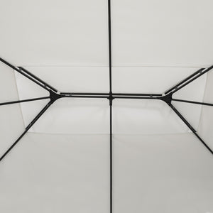 Gazebo | 4x3m | Marquee | Outdoor Wedding Party Event Tent | Iron Art Shade | White