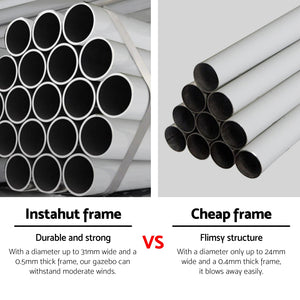 Instahut Gazebo | 3x9m | Wedding Party Marquee Tent | Outdoor Shade | Blue