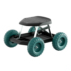 Gardeon Garden Cart | Rolling Stool with Wheels | Gardening Helper Seat | Farm Yard