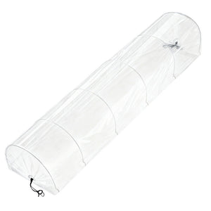 Mini Greenhouse Tunnel | 300x45x30cm | Clear PVC | Steel Frame | Portable