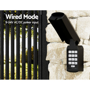 Lockmaster Universal Wireless Wired Keypad Security Control | For Gate Opener