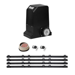Lockmaster Automatic Sliding Gate Opener Kit | Keypad | 4M | 1000KG