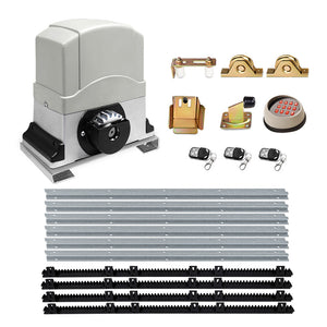 LockMaster Electric Sliding Gate Opener | 800KG | Keypad | 4M