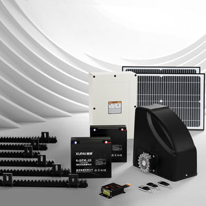 Lockmaster | Automatic Sliding Gate Opener Kit | 40W | Full Solar Electric | 6M 600KG