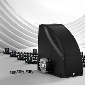 Lockmaster Automatic Sliding Gate Opener Kit | Electric | 4M | 600KG | 3 Control Remotes