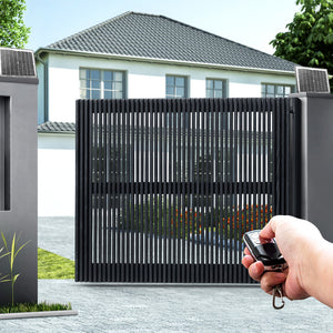 Lockmaster Single Swing Gate Opener | 600KG | 20W Solar Panel