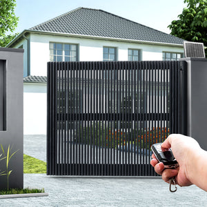 Lockmaster Single Swing Gate Opener | 600KG | 10W Solar Panel