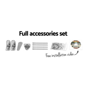 LockMaster | Automatic Electric Gate Opener | Single Swing Remote Control | 300KG 5M