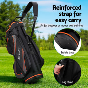 14 Ways Dividers | Golf Bag Stand | Insulated Carry Bag | Zippered Rain Cover