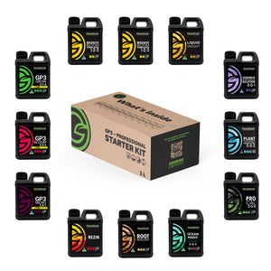 Green Planet GP3 Full Hydroponic Nutrient Kit | 1L Bottles