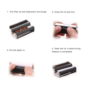 Portable Metal Cigarette Rolling Machine | Various Sizes