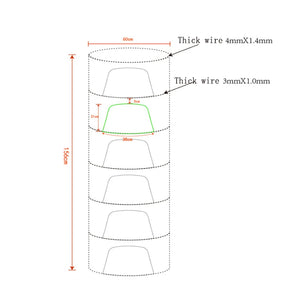 8 Teir Foldable Drying Rack For Herbs & Flower Buds | 2 Designs