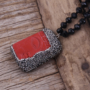 Hand Crafted Buddha Pendant Necklaces | Black | Various Sizes