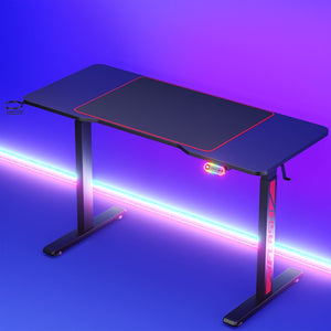 Gaming Desks | Standing Desk | Motorised | 140CM | Black