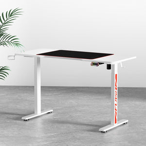 Standing Desk | Motorised Gaming Desks | White | 140CM