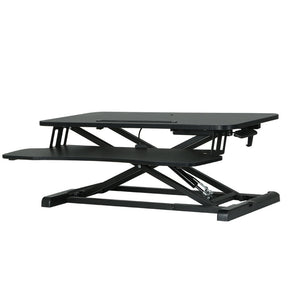 Standing Desk Riser | Height Adjustable | Black | 80CM