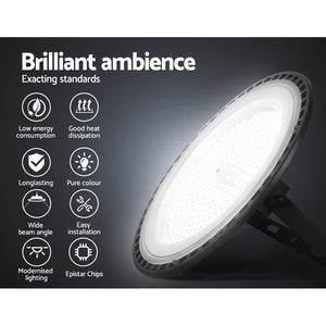 Leier | High Bay Light | LED 200W | Industrial Lamp | Workshop Warehouse Factory Lights