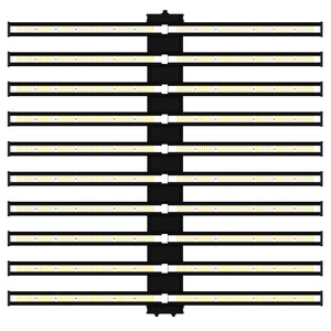 HI-PAR 1030X Spectro LED Grow Light | 1030W Full Spectrum | Up to 1.8×1.8m Coverage | IP65 | Dimmable 25–100% | Passive Cooled