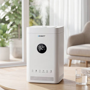 Ultrasonic Humidifier | 3.5L Top Fill Air Purifier | White