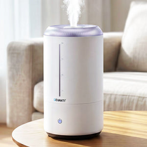 Ultrasonic Humidifier | 4L Top Fill Aroma Diffuser | White