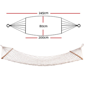Gardeon Hammock Bed | Outdoor Chair | Camping Hammocks | Hanging Mesh