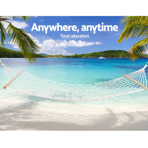 Gardeon Hammock Bed | Outdoor Chair | Camping Hammocks | Hanging Mesh