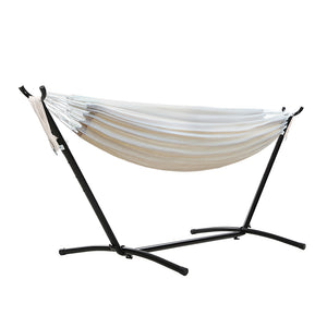 Hammock Bed | Camping Chair | Outdoor Lounge | Single Cotton | With Stand