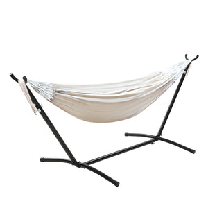 Hammock Bed | Camping Chair | Outdoor Lounge | Single Cotton | With Stand