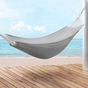 Hammock Bed | Travel Bag | Outdoor Lounge Chair | Grey