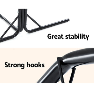 Gardeon Outdoor Hammock Chair | w/Stand | Swing Hanging Hammock | Garden | Cream