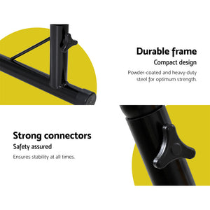 Hammock Chair | Outdoor Camping Hanging | Steel Stand | Grey