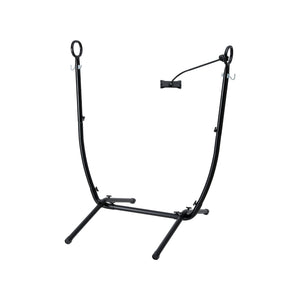 Hammock Chair Stand | Iron Frame | Phone Holder | Black