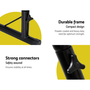 Hammock Chair | Steel Stand | Macrame | Outdoor Swinging | Grey