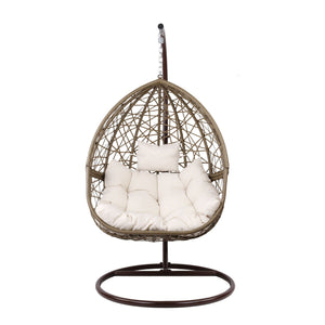 Brown Garden Hanging Swing Chair