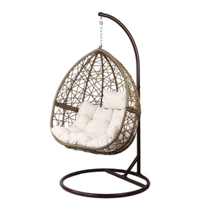 Brown Garden Hanging Swing Chair