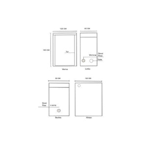 HOMEbox Ambient R120S Grow Tent | 120×60×180cm