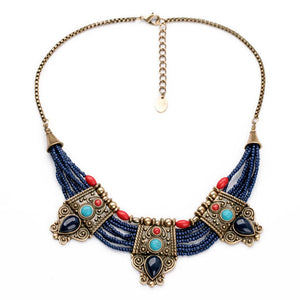 Vintage Boho Ethnic Necklace | Elegant Princess Style